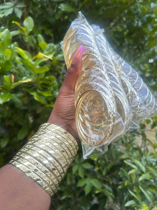 24K Adult Bangles