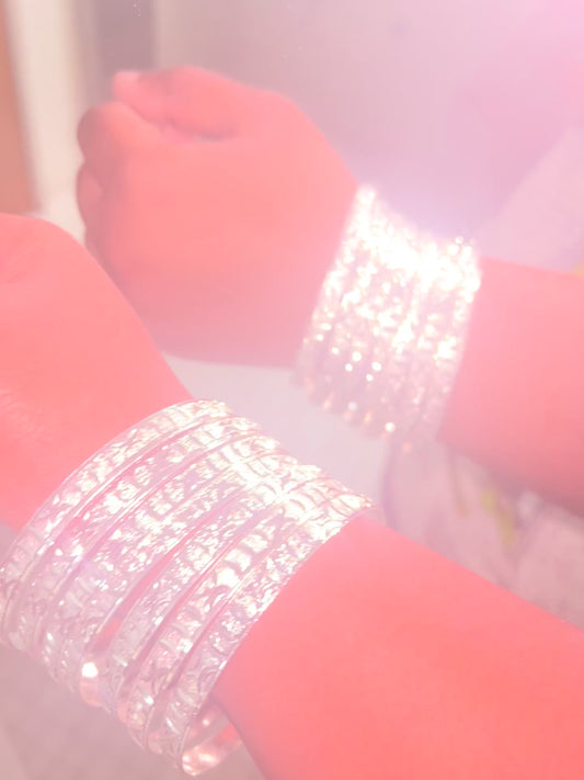 Silver Bangles